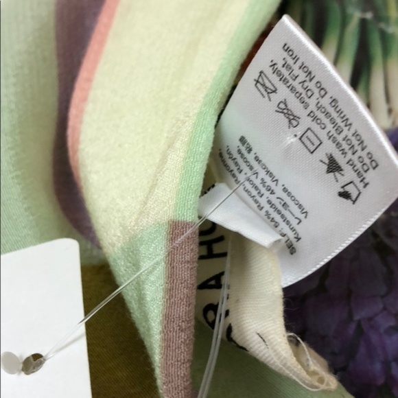 SALE Mara Hoffman Flag Stripe Button Down Gridded - Picture 8 of 8